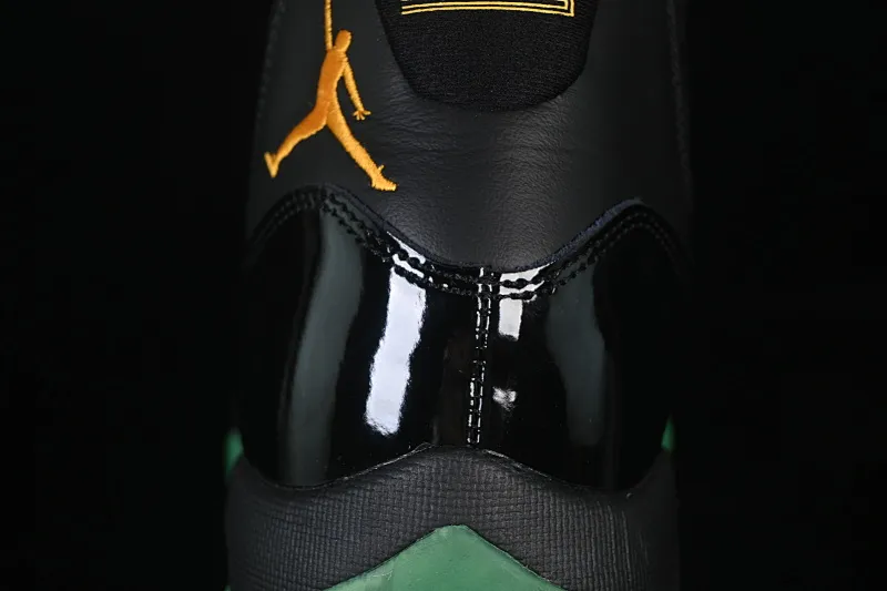 All categories Air Jordan Jordan series basketball shoes Air Jordan 11 Air Jordan 11 Retro "Green Black" AJ11 Joe 11 black and green CT8012-037